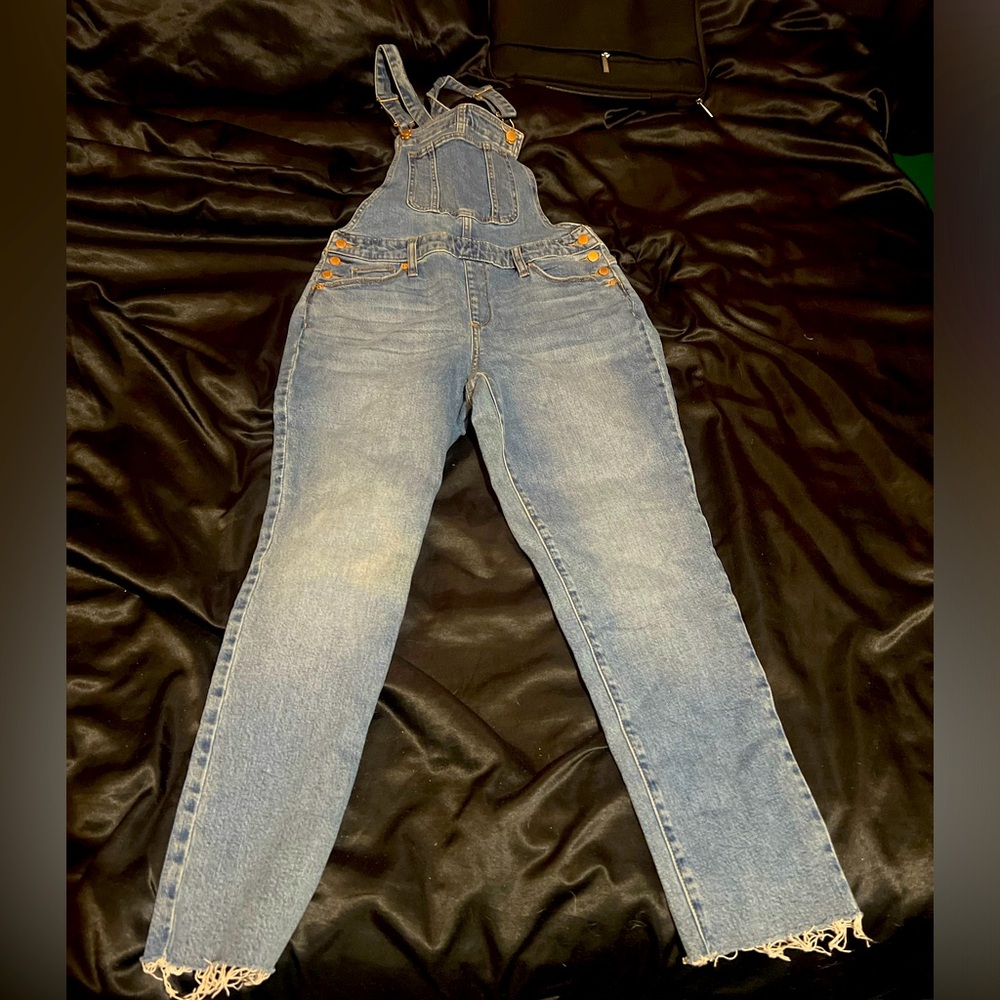 Denim overalls